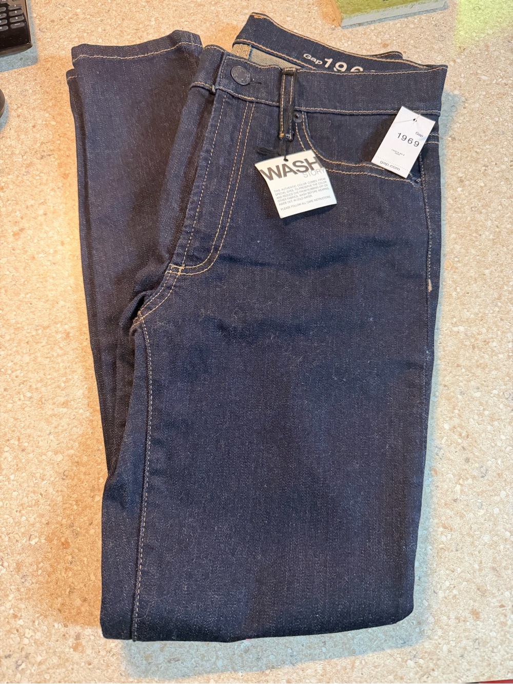 GAP High Rise Skinny Jeans - Dark Indigo